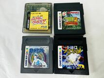 β 任天堂 ニンテンドー ゲームボーイアドバンス本体 AGB-001/ソフト11本セット/262165 / 321-67 _画像2