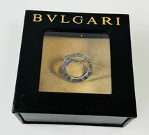  □ ブルガリ　BVLGARI　SV925　スカーフリング 箱入 /262272/327-48_画像1