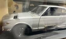 ▽ KYOSHO 京商 1：18スケール NISSAN　SKYLINE 2000GTR（KPGC10)スカイライン ハコスカ ダイキャストモデルカー / 262343 / 329-2_画像4