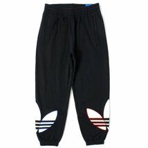 新品 adidas originals アディダス オリジナルス スウェット パンツ O ジョガーパンツ トレフォイル トリコロール 黒 ◆CN1802B_画像2