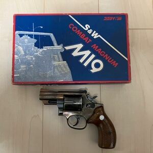 モデルガン SMITH & WESSON M19 COMBAT MAGNUM KOKUSAI コクサイ マグナム ジャンク