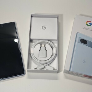 【新品同様 SIMフリー 白ロム 】 Google Pixel 7a Ymobile版 6.1インチ 8GB ストレージ128GB seaの画像1