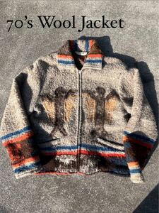 70s wool jacket