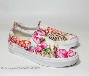  Vans Hawaiian цветочный общий рисунок US6 UK4.5 EU36 примерно 22.5cm б/у прекрасный товар VANS HAWAIIAN FLORAL CLASSIC SLIP-ON