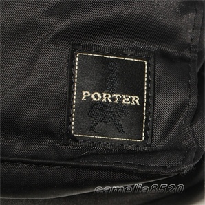 PORTER 吉田カバン ポーター ビジネスバッグ ブリーフケース 黒 ブラック ナイロン A4可能 ショルダーバッグ 中古 美品の画像4