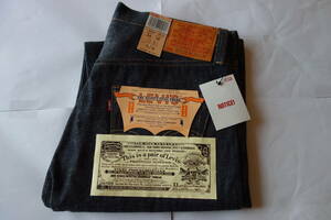 未使用 LVC 47501-0017 旧日本製 リジッド w34 / 501XX ビンテージ復刻 レプリカ LEVI’S VINTAGE CLOTHING デニム ジーンズ リーバイス