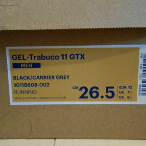 未使用 asics GEL-TRABUCO 11 GTX 26.5cm / アシックス ゲル トラブコ GORE-TEX ゴアテックス スニーカー トレイルランニングシューズ の画像9