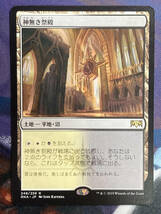 MTG　《神無き祭殿/Godless Shrine》　RNA　日本語_画像1