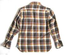 Gambert custom Shirt ギャンバート カスタムシャツ×ジャーナルスタンダード　フランネルチェックシャツ　M　アメリカ製_画像5