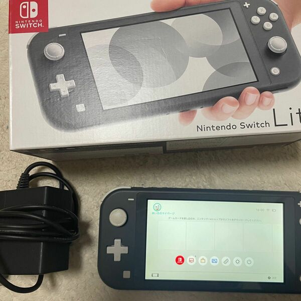 ニンテンドースイッチライト　グレー