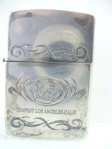 1円～★ZIPPO/ジッポー★Tempest LOS ANGELES CALIF.　限定　シリアルナンバー付