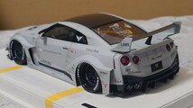 訳アリ1/18 LB-Silhouette WORKS GT 35GT-RR 2020 ゼロファイター MakeUp EIDOLON アイドロン シルエット GT-R R35 メイクアップ 限定150台_画像3