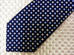 *RB0172*[ embroidery * flower small flower square pattern ] Ralph Lauren [ beautiful goods ] necktie 