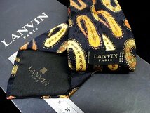 ♪今週の特売980円～♪2684♪良品【LANVIN】ランバン【ペイズリー 柄】ネクタイ♪_画像3