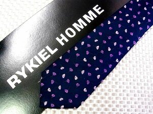 !1635S! new goods [ embroidery flower plant pattern ]liki L [RYKIEL] necktie 