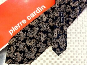 ♪33750C♪良品【ペイズリー 柄】ピエールカルダン【pierre cardin】ネクタイ