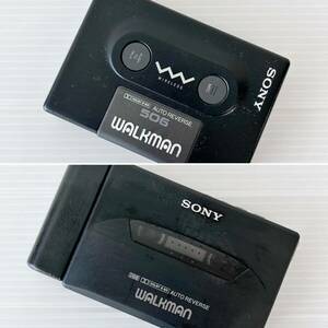 SONY ソニー WALKMAN ウォークマン プレーヤー カセットプレーヤー ジャンク 2点 音楽