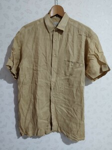 Christian Dior Christian Dior shirt short sleeves shirt tops flax flax shirt short sleeves 