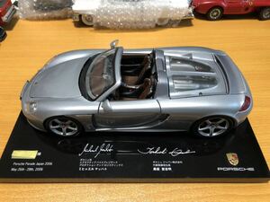 1/18 PORSCHE CARRERA GT ポルシェパレードジャパン2006 記念品 ポルシェ カレラGT