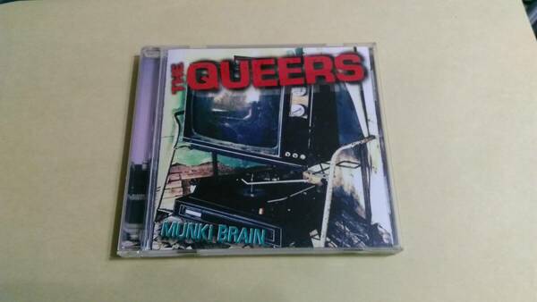 送料込 THE QUEERS - Munki Brain☆Screeching Weasel Methadones Huntingtons Descendents APERS RAMONES Riverdales