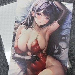 A20【送料無料】「A3サイズ」キャンバスアート 青春ブタ野郎 桜島麻衣 セクシーランジェリー 巨乳 ポスター キャンバス生地 canvas artの画像2