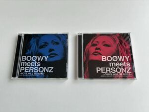 BOOWY meets PERSONZ CD赤青2枚セット