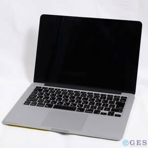 【MbP-J42】MacBook Pro A1502 EMC2875 2014 Intel Core i5-4278U 2.6GHz SSDなし RAM16GB ACアダプターなし【ジャンク品・現状品】