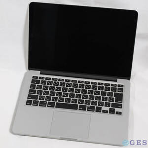 【MbP-J43】MacBook Pro A1502 EMC2875 2014 Intel Core i5-4278U 2.6GHz SSDなし RAM16GB ACアダプターなし【ジャンク品・現状品】