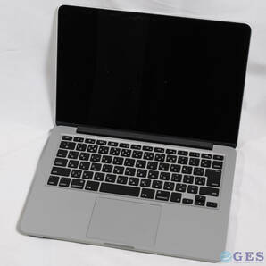 【MbP-J24】MacBook Pro A1502 EMC2678 Late 2013 Intel Core i5-4258U 2.4GHz SSDなし RAM16GB ACアダプターなし【ジャンク品・現状品】の画像1