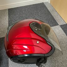 OGK Kabuto オージーケーカブト AVAND XLサイズ 61〜62cm レッド 赤 ヘルメット フルフェイス オートバイ 二輪 バイク 旧車 (83)_画像5