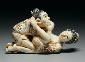 [ сердце ]k341 мамонт netsuke мир . хвастаться![ картина в жанре укиё. высшее .* гравюры эротического характера ]