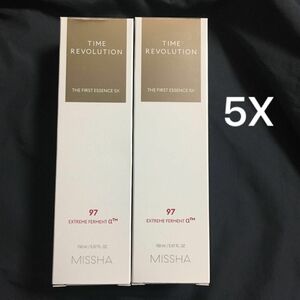 【2本セット】ミシャ　タイムレボリューション　ファーストエッセンス　5X 150ml