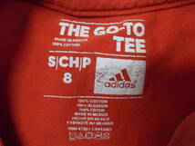 a914◆adidas THE GO-TO TEE 半袖Tシャツ◆アディダス キッズ サイズS 赤 NBA GRIFFIN #32 子供服 綿100％ ゆうパケット発送 6C_画像5