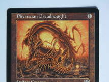 MtG　Phyrexian Dreadnought／ファイレクシアン・ドレッドノート（英語版）ミラージュ　傷あり_画像3