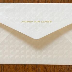 JAL 日本航空 便箋封筒 未使用