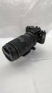 （ジャンク品）　フィルムカメラニコン　FE　レンズ　AF　VR-NIKKOR　80-400mm　1:4.5-5.6D　一眼レフ　