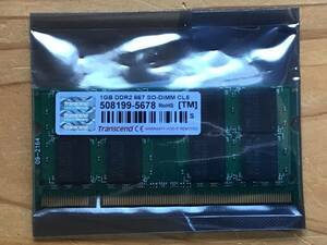  memory unopened, unused tiger nsendoTranscend 1GB DDR2 667 SO-Dimm CL5 free shipping 