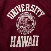 XL 1980年代 ハワイ大学 ビンテージ スウェット UNIVERSITY OF HAWAII_画像3