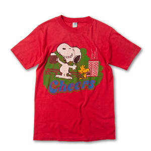 1980年代 アルテックス スヌーピー ウッドストック 乾杯 Tシャツ ビンテージ SNOOPY