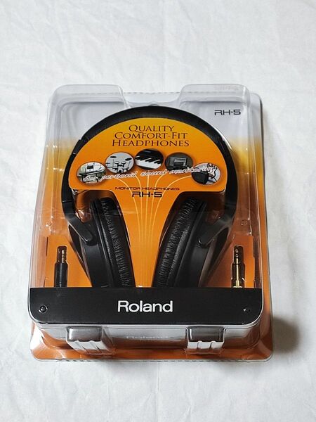 ローランド RH-5 モニターヘッドホン オーバーヘッド 楽器演奏 Roland Monitor Headphones