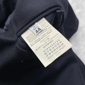 【美品】Martin Margiela マルタン マルジェラ ウール 八の字 pコート ジャケット 44 ネイビー カーコートの画像8