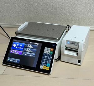 ラスト1台　東芝テック　対面料金はかり　SL-6300-R / プリンタ SL-63P-1-R 2023年製　 ③