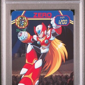 ★ PSA10 No.78 ゼロ ★ ロックマンX カードダス BANDAI ★ 鑑定品 美品 ★