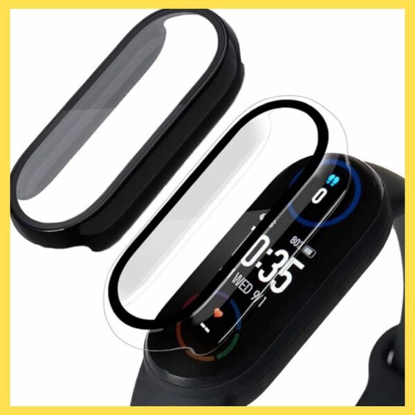 Miimall【新型一体型ケース】Xiaomi Mi Band 6/5/4/3