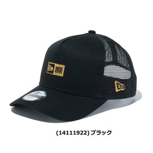 【定価3,740円】ニューエラ キッズキャップ (14111922) Youth 9FORTY A-Frame トラッカー Box Logo 新品値札付 2024新作【NEW ERA正規品】