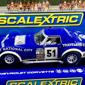 1/32 SCALEXTRIC C3654 Chevrolet Corvette L88 Le Mans 1974 スロットカーの画像3