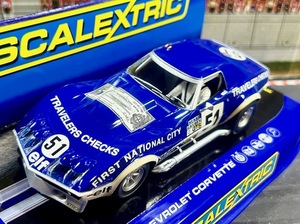 1/32 SCALEXTRIC C3654 Chevrolet Corvette L88 Le Mans 1974 スロットカー