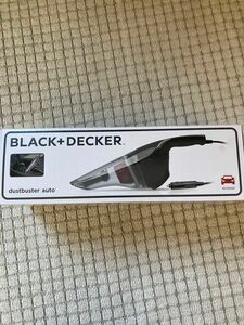 ブラック　アンド　デッカー　BLACK +DECKER 車内用掃除機　未使用品