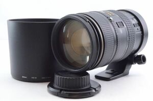 超美品★Nikon ニコン Ai AF NIKKOR ED 80-400mm F4.5-5.6D VR フルサイズ対応 高倍率望遠ズームレンズ G0012402150