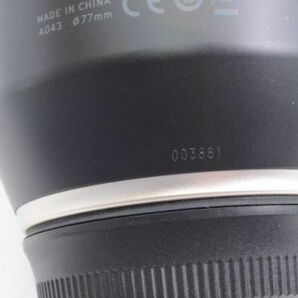 極上美品★TAMRON タムロン 35-150mm F/2.8-4 Di VC OSD キヤノン Canon EF用 A043E フルサイズ対応 高倍率ズームレンズ★元箱付き 03041の画像6